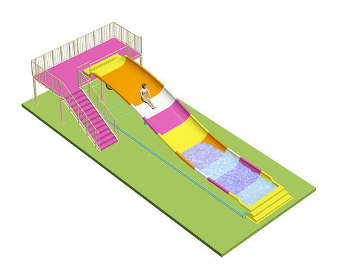 बच्चों की स्लाइड, फैमिली स्लाइड, एक्वा पार्क फाइबरग्लास सामग्री के लिए पानी की स्लाइड