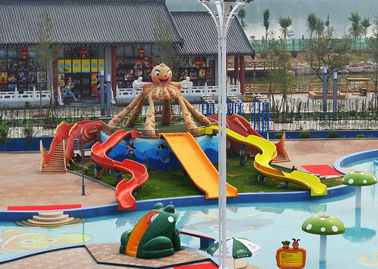 2 मीटर ऊँचाई शीसे रेशा बच्चों के जल स्लाइड, बच्चों के लिए माउंटेन स्लाइड, अभिभावक-बच्चा जल पार्क