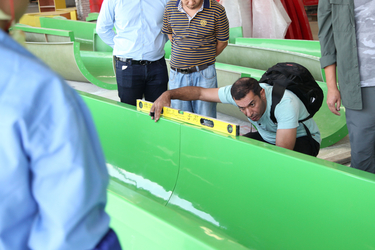 GUANGZHOU VISON INTERNATIONAL WATER PARK EQUIPMENT CO.,LTD कारखाना उत्पादन लाइन