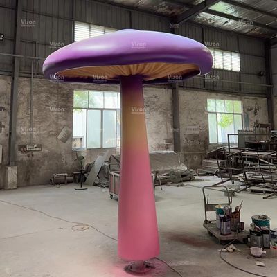 गुणवत्ता  Water Playground Equipment Fiberglass Aqua Play Spray Mushroom Suitable for Kids and Adults in Amusement Parks and Waterparks कारखाना