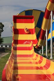 304 Stainless Steel Fiberglass Water Slides High Capacity 13m Platform Height / Aqua Park
