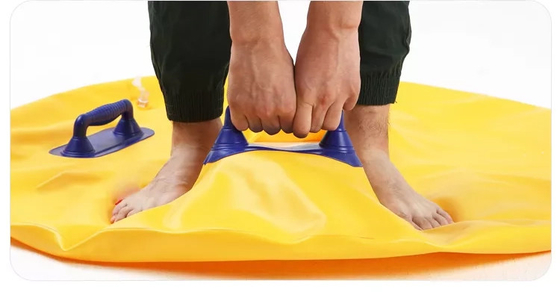 गर्मी सील जल स्लाइड लहर पूल के लिए inflatable एकल ट्यूब आलसी नदी स्लाइड