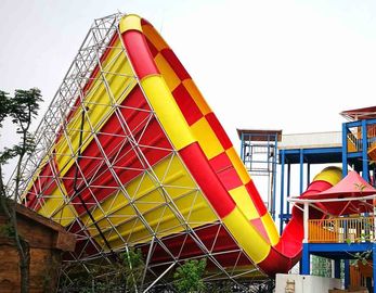Fiberglass Waterpark Slide For Adult And Kids outdoor entainment