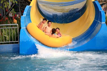 Fiberglass Commercial Adult Water Slide Exciting Games For Home Play , 16m Height