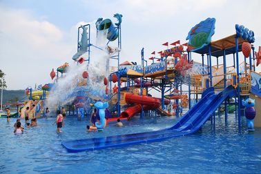 Gigantic Water House Aqua Playground Water House Amusement Park Equipment