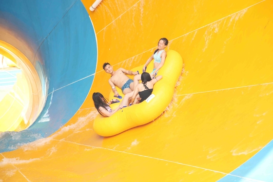 Customized Adults Fiberglass Water Park Tornado Slide 14.6m Height for Water Park