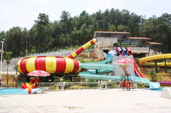 Theme Park Equipment Space Bowl Water Slide Supper Crater Van for 2 Persons