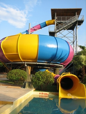 Funny Indoor Water Parks Theme Park Equipment Platform 13.5m