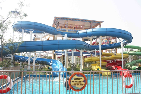 Water Park Custom Water Slides Local Giant Hotel For Vacation