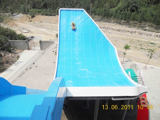 Fiberglass Family Commercial Water Slide Swing Water Slide For Outdoor Aqua Park