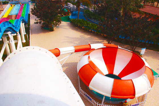 Theme Park Slides Space Bowl Water World Water Playground Equipment for Resorts / Hotel