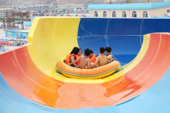 Galvanized Tantrum Carbon Steel Aqua Park Equipment Slides for Adventure Water Park