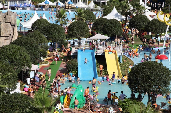 Safety Dynamic Water World Customized Water Park Project / Theme Aqua Park