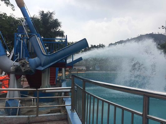 Commercial Thrilling Cannon Ball  Fiberglass Water Slide for Water Theme Parks