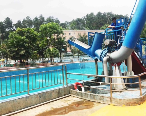 Commercial Aqua Park Equipment Thrilling Cannon Ball 25-7m³ Floor Space