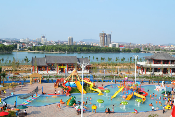 Amusement Waterpark Project, Gaint Water Park Equipment Kids Theming Water Park Slide