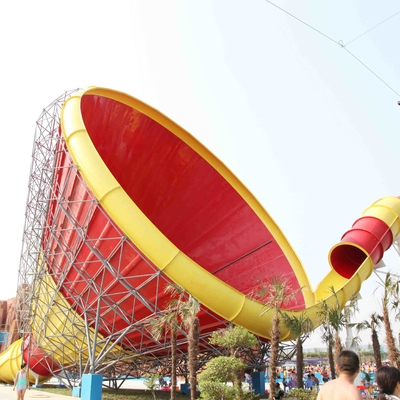 Fiberglass Waterpark Slide For Adult And Kids outdoor entainment