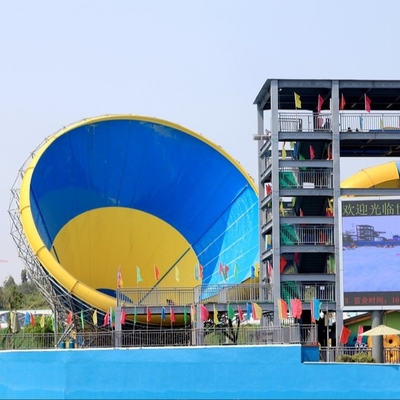 High Quality colorful Super Water Slide  with Space Hole Long Slide for amusement park