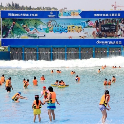 Customized Popular Water Park Wave Pool Machine For Large Water Park