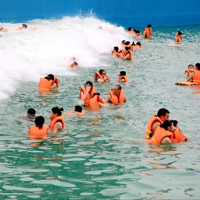 Customized Popular Water Park Wave Pool Machine For Large Water Park