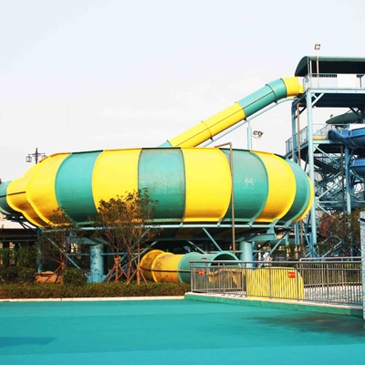 Customized Fun Aqua Park Fiberglass Water Slides Giant Space Water Slides for Water Project