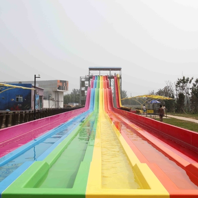 High Speed Custom Water Slides , Adults Fiberglass Free Fall Slide For Giant Water Park