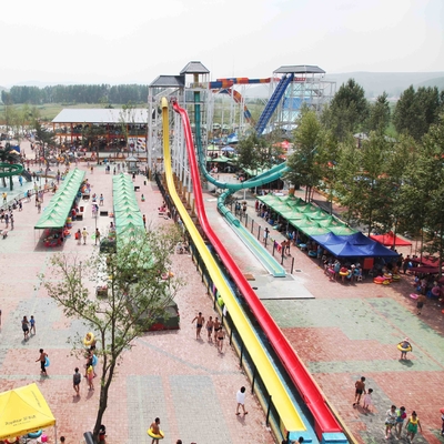 General Water Park Item Custom Water Slides , High Speed Adult Plastic Water Slide