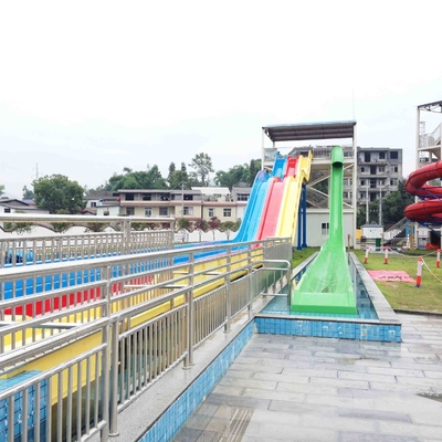 General Water Park Item Custom Water Slides , High Speed Adult Plastic Water Slide