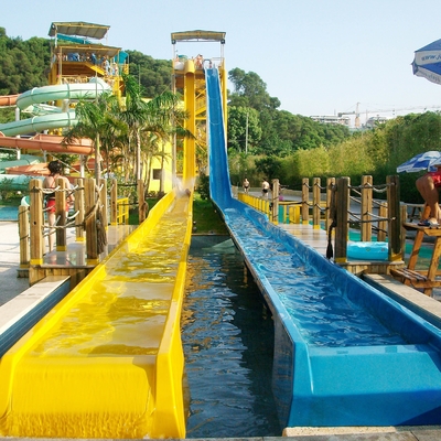 General Water Park Item Custom Water Slides , High Speed Adult Plastic Water Slide for Aqua Park
