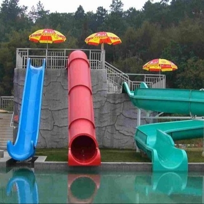 Commercial Playground Equipment Open Close Style Body Slides For Kids