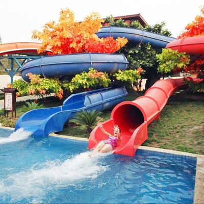 Fiberglass Water Slides for Swimming Pool Equipment for Kids Water Play for Kids Water Park