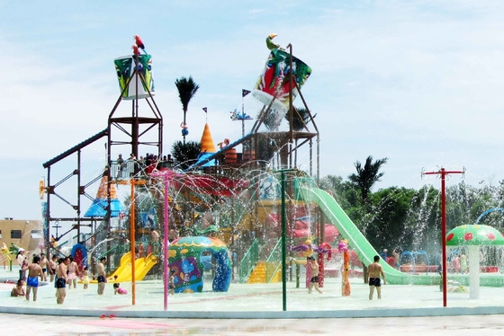 Vacation Holiday Resorts With Water Parks / Water Playground Occupied 1680m2
