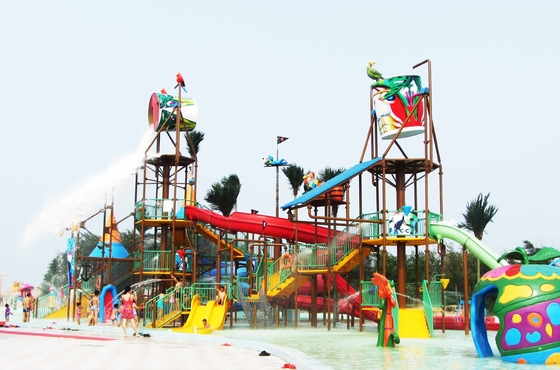 Vacation Holiday Resorts With Water Parks / Water Playground Occupied 1680m2