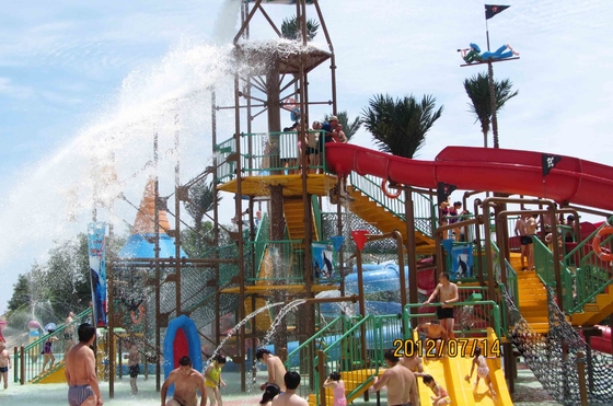 Exciting Aqua Water Park Water Fortress for Amusement Park Equipment