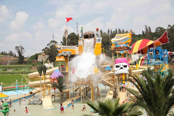 Gigantic Water House Aqua Playground Water Park Amusement Park Equipment