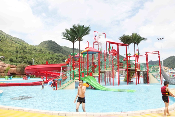 6.5 M Kids Water House / Water Playground Equipment for Swimming Pool in Aqua Park