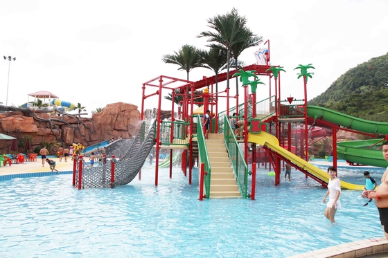 6.5 M Kids Water House / Water Playground Equipment for Swimming Pool in Aqua Park