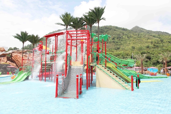 6.5 M Kids Water House / Water Playground Equipment for Swimming Pool in Aqua Park