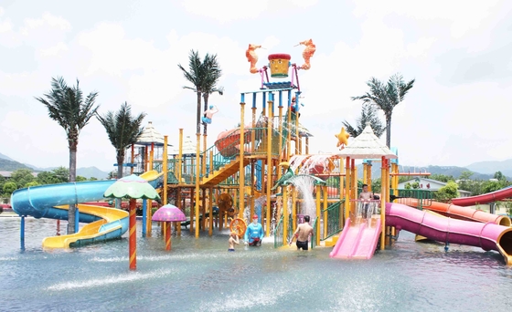 Fun Play Water Games For Children With Galvanized Carbon Syeel Supporting