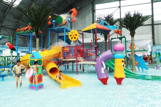 Swimming Pool Kids Water Parks Mini Interactive Lanes for Water Park