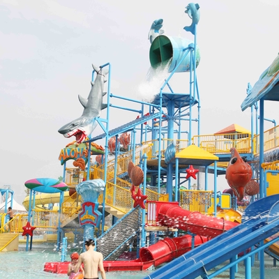 Activities Large Aqua Playground Children Play Equipment Entertaining