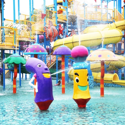 Activities Large Aqua Playground Children Play Equipment Entertaining
