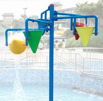 Colorful Carp Spray Park Equipment / Kids' Water Playground