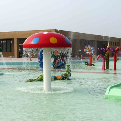 Commercial Fiberglass Duck Spray Water Park Equipment Children Outdoor Games