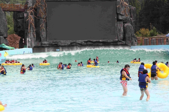 Huge Air Compressor Power Wave Pool with 3m Wave Height for Large Water Park