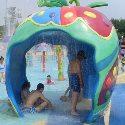 Outdoor Aquatic Spray Park Equipment With Customized Color 1200*1500