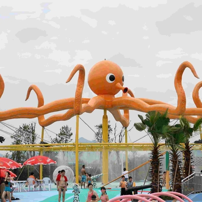 Aqua Park Equipment Octopus Commercial Spray Park Equipment With Water Spray