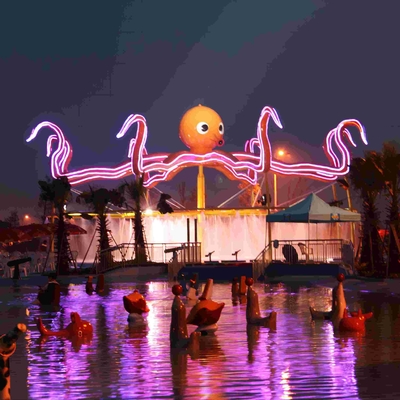 Aqua Park Equipment Octopus Commercial Spray Park Equipment With Water Spray