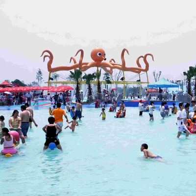 Aqua Park Equipment Octopus Commercial Spray Park Equipment With Water Spray