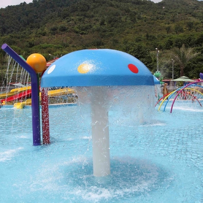 Fiberglass Spray Park Fiberglass Equipment For Children / Kids Water Park Products